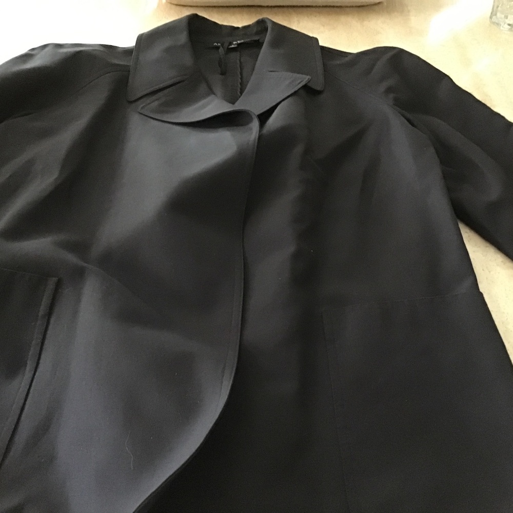 Anne Klein navy swing light weight jacket
